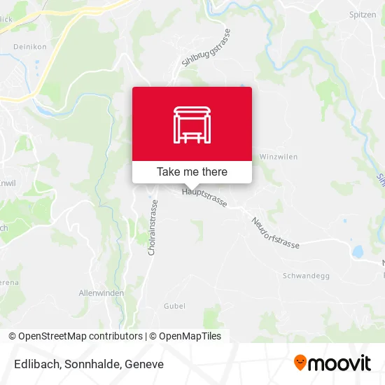 Edlibach, Sonnhalde map