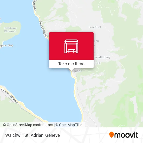 Walchwil, St. Adrian map