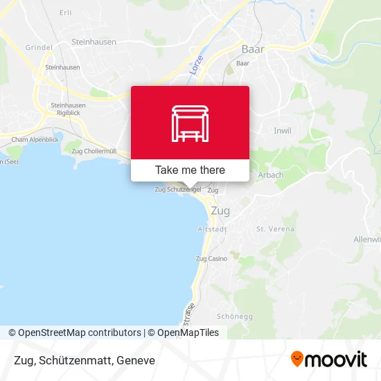 Zug, Schützenmatt map