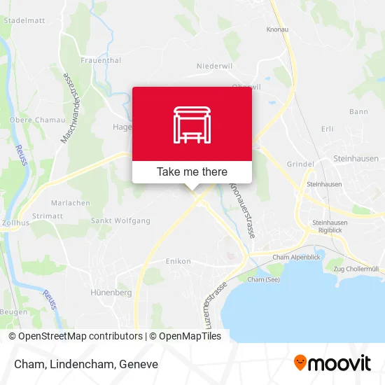 Cham, Lindencham map