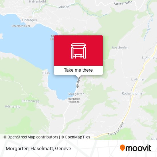 Morgarten, Haselmatt map