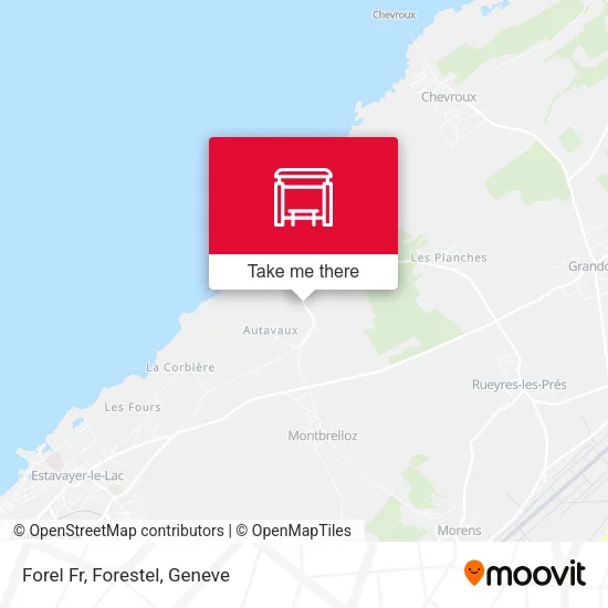 Forel Fr, Forestel map