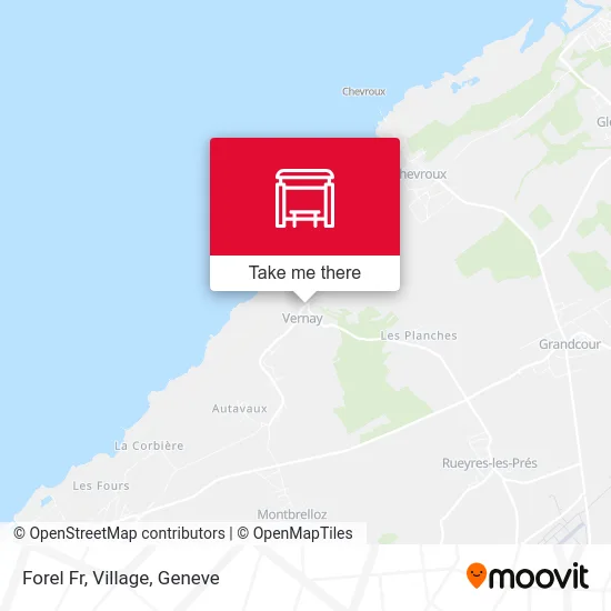 Forel Fr, Village map