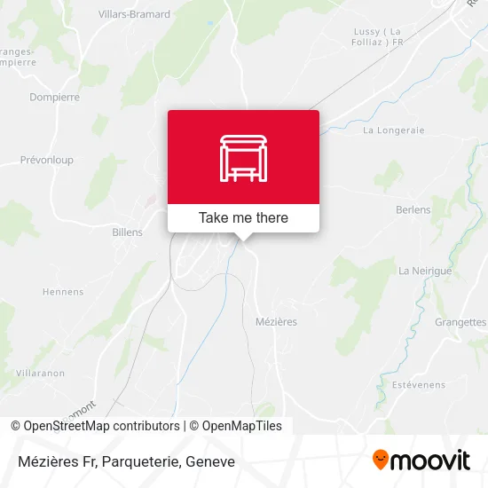 Mézières Fr, Parqueterie plan