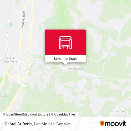 Châtel-St-Denis, Les Moilles map