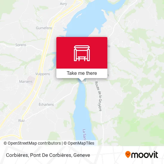 Corbières, Pont De Corbières map