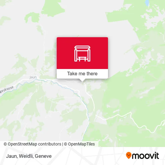 Jaun, Weidli map