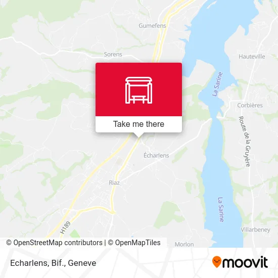 Echarlens, Bif. map