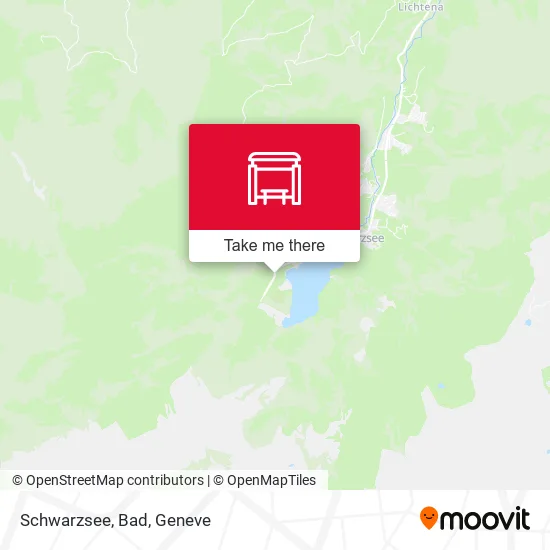 Schwarzsee, Bad map