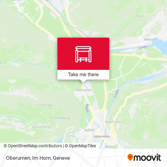Oberurnen, Im Horn map
