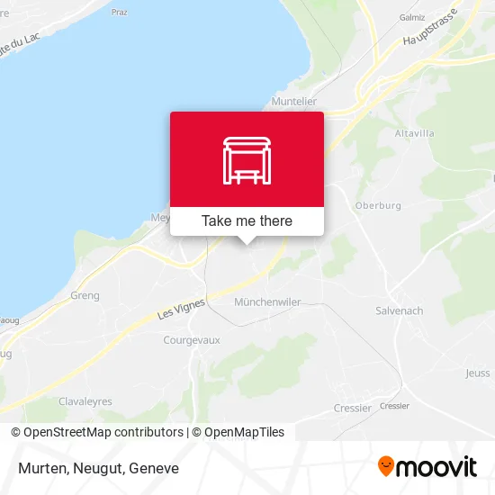 Murten, Neugut map