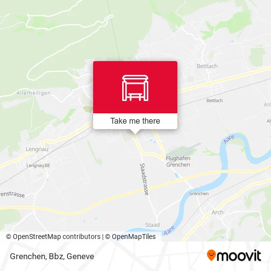 Grenchen, Bbz map