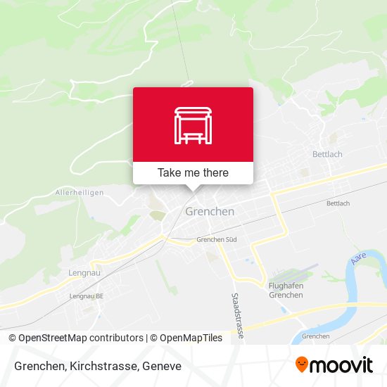 Grenchen, Kirchstrasse map