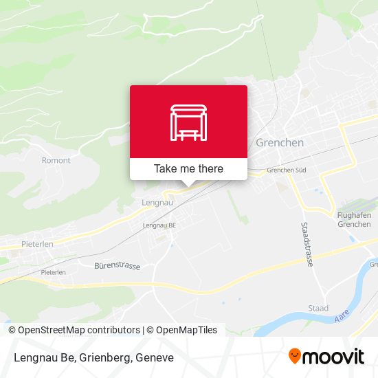 Lengnau Be, Grienberg map