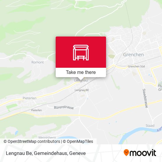 Lengnau Be, Gemeindehaus map