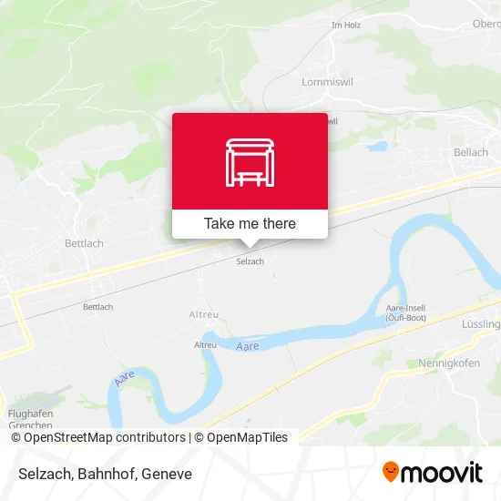 Selzach, Bahnhof map