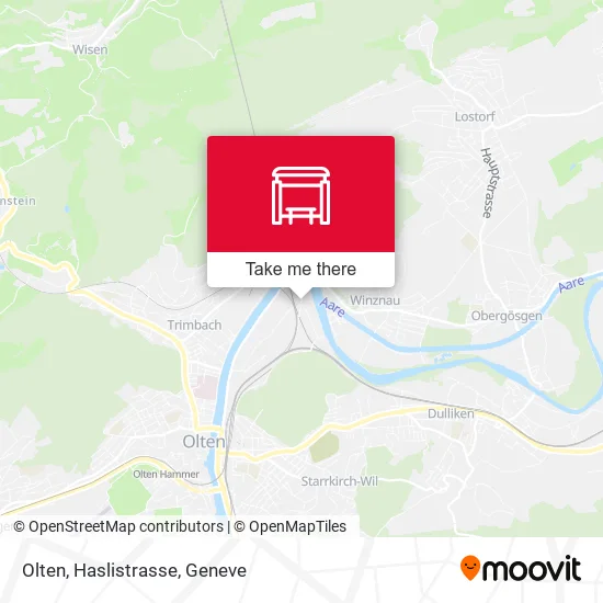 Olten, Haslistrasse map