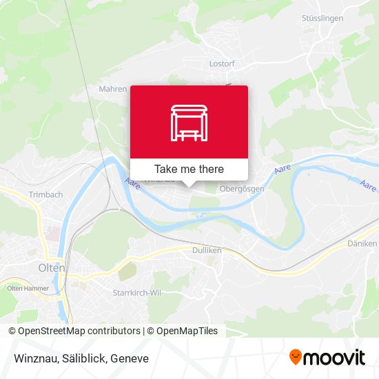Winznau, Säliblick map