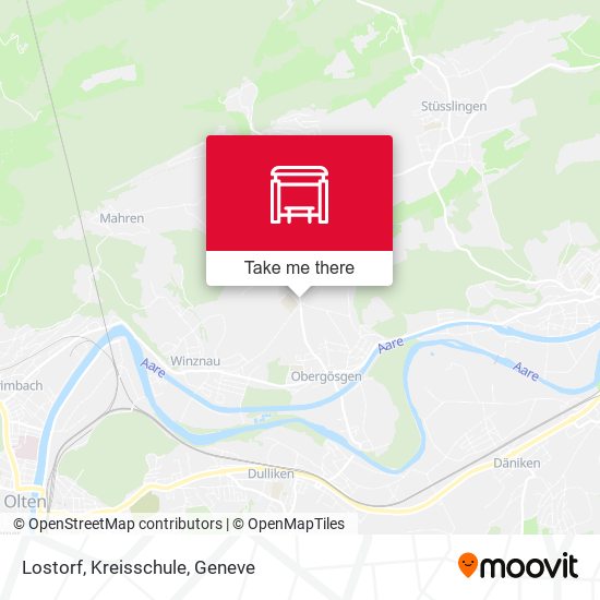 Lostorf, Kreisschule map