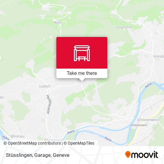 Stüsslingen, Garage map