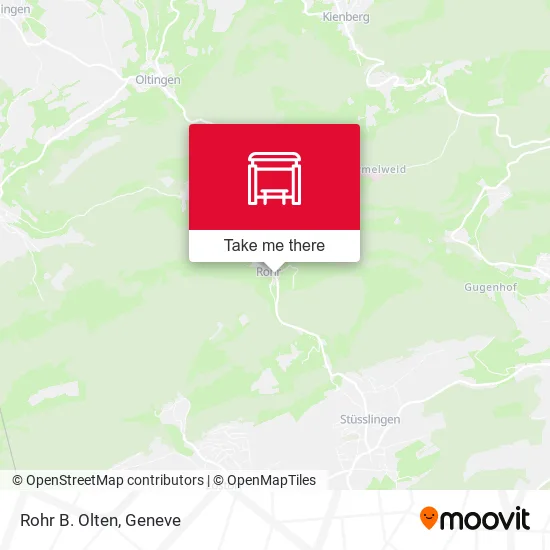 Rohr B. Olten map