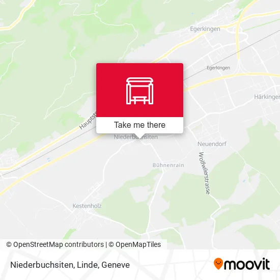 Niederbuchsiten, Linde map