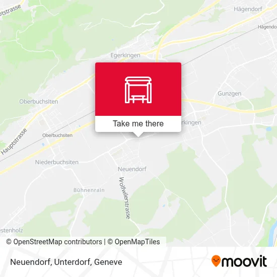 Neuendorf, Unterdorf map
