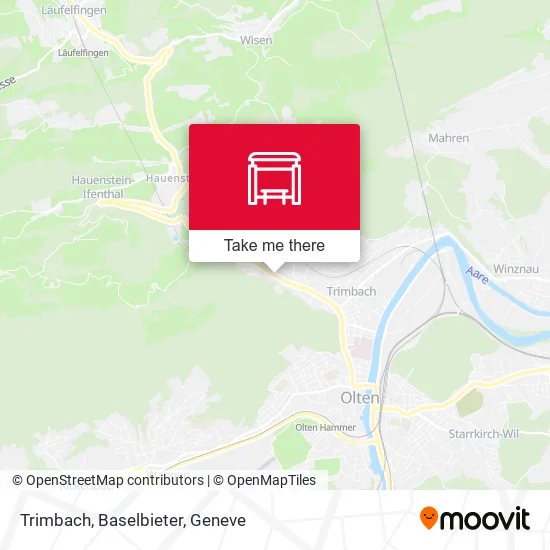 Trimbach, Baselbieter map