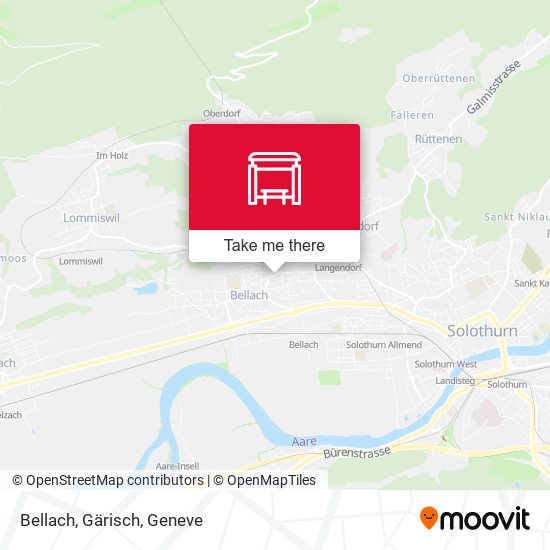 Bellach, Gärisch map