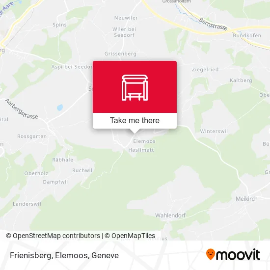 Frienisberg, Elemoos map