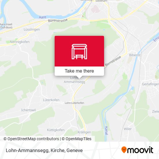 Lohn-Ammannsegg, Kirche map