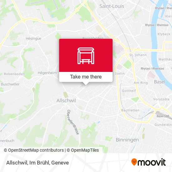 Allschwil, Im Brühl map