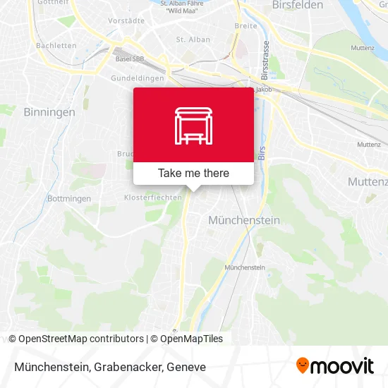 Münchenstein, Grabenacker plan