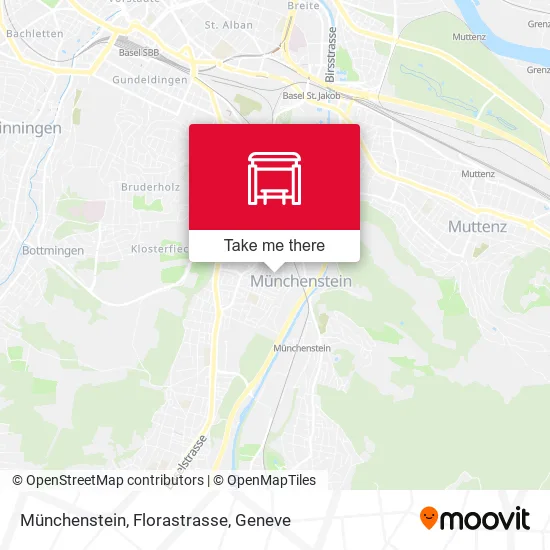 Münchenstein, Florastrasse map