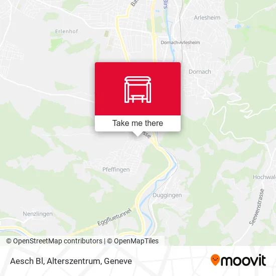 Aesch Bl, Alterszentrum map