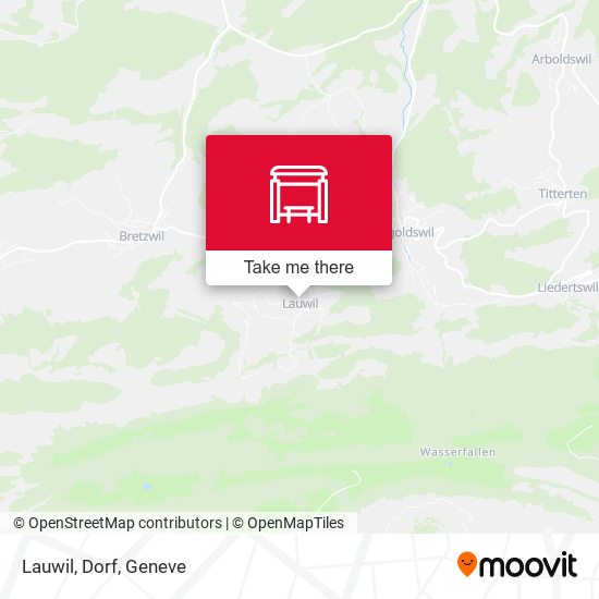 Lauwil, Dorf map