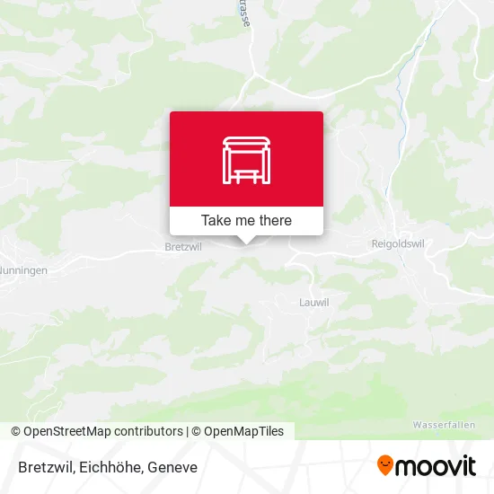 Bretzwil, Eichhöhe map