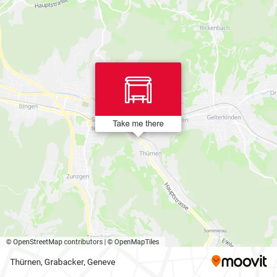 Thürnen, Grabacker map