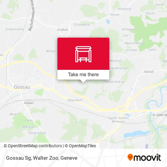 Gossau Sg, Walter Zoo map