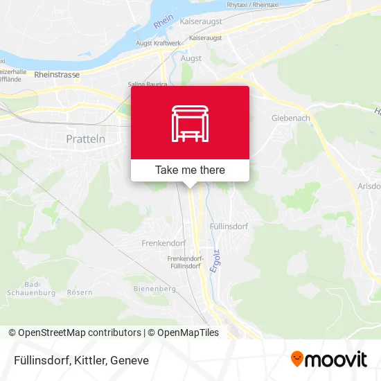 Füllinsdorf, Kittler map