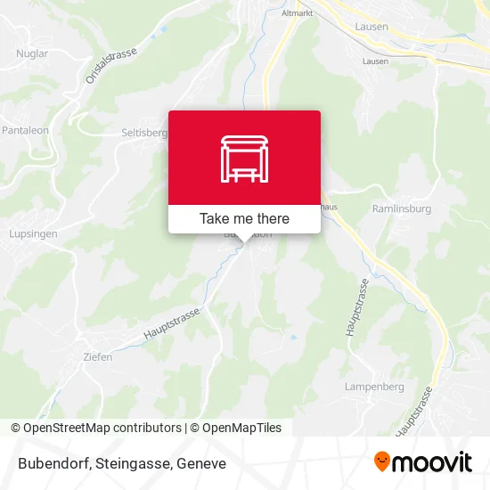 Bubendorf, Steingasse map