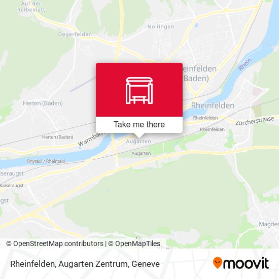 Rheinfelden, Augarten Zentrum map