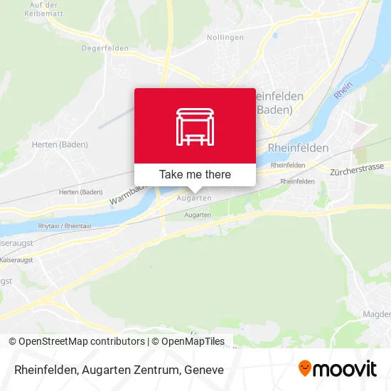 Rheinfelden, Augarten Zentrum map