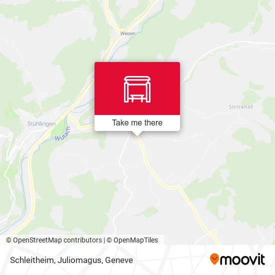 Schleitheim, Juliomagus map