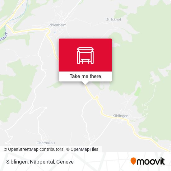 Siblingen, Näppental map