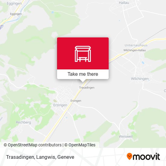 Trasadingen, Langwis map