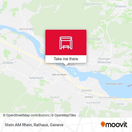 Stein AM Rhein, Rathaus map