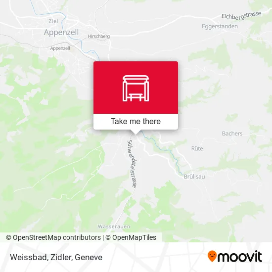 Weissbad, Zidler map