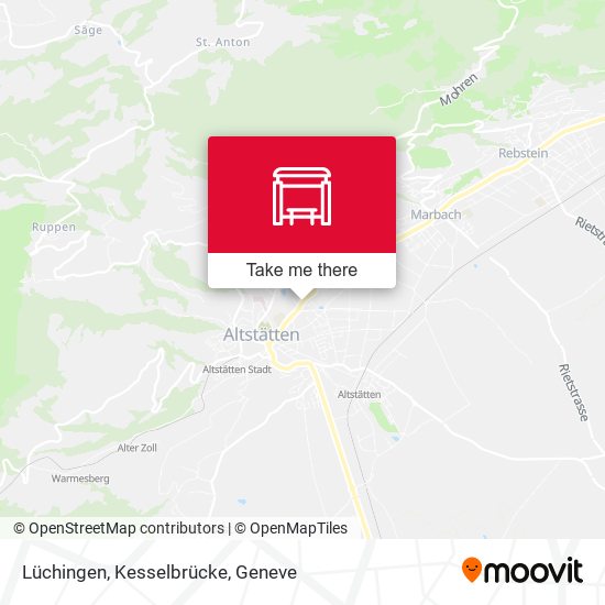 Lüchingen, Kesselbrücke map