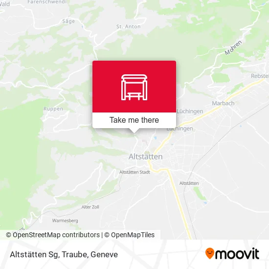 Altstätten Sg, Traube map